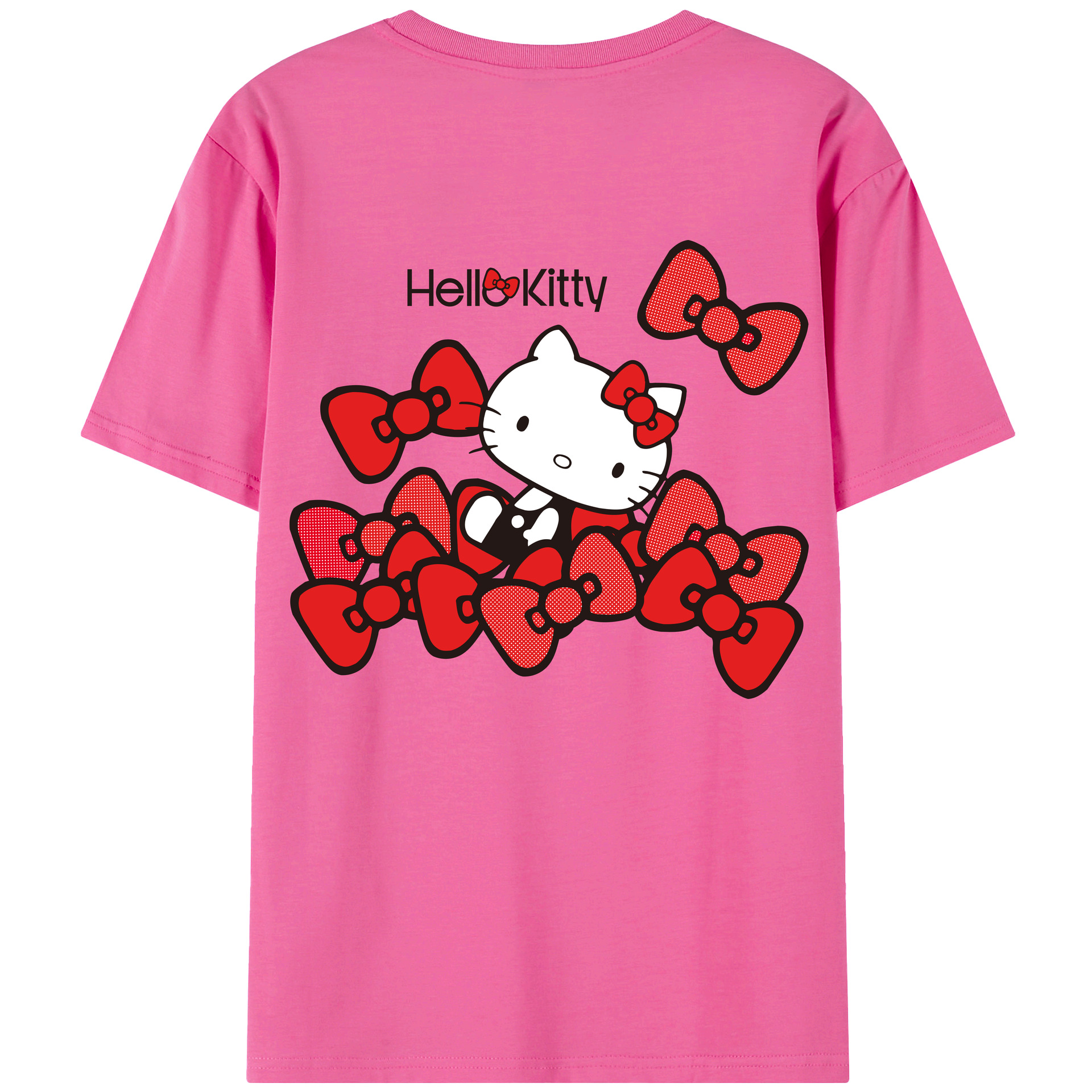 （画像用） アンパンマン Anpanman レディース半袖Tシャツ(バックプリント)